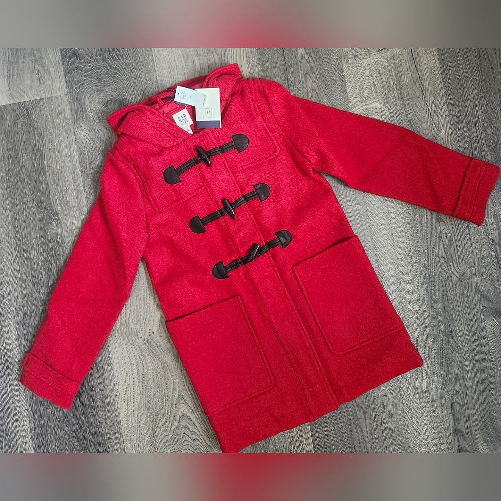 Gap, Girls, Red Toggle Coat